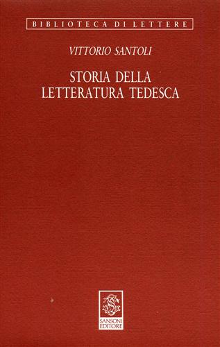 Storia della letteratura tedesca.