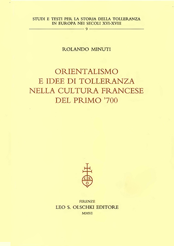 9788822255839-Orientalismo e idee di tolleranza nella cultura francese del primo Settecento.