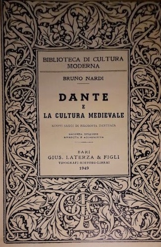 Dante e la cultura medievale.