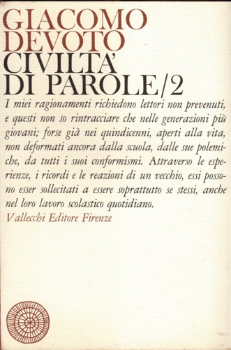 Civiltà e parole/2.