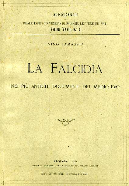 La Falcidia nei più antichi documenti del Medio Evo.