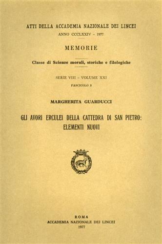 Gli avori erculei della cattedra di San Pietro: elementi nuovi.