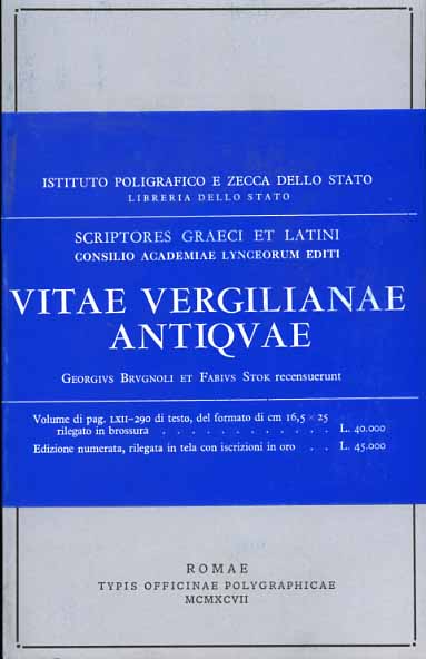 9788824037860-Vitae Vergilianae Antiquae.