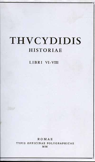 9788824036320-Historiae. Vol.III: libri VI-VIII.