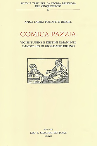 9788822256249-Comica pazzia. Vicissitudine e destini umani nel «Candelaio» di Giordano Bruno.