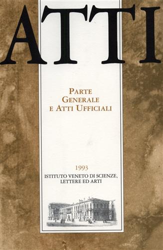 Atti. Parte Generale e Atti Ufficiali. N.151.