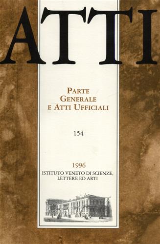 Atti. Parte Generale e Atti Ufficiali. N.154.