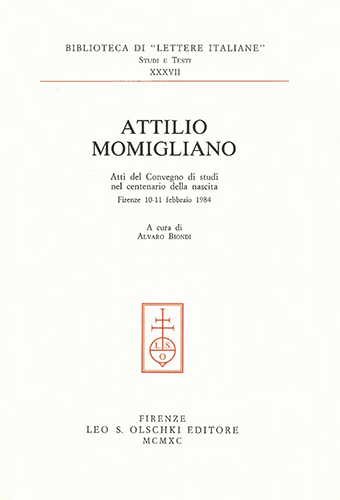 9788822237910-Attilio Momigliano.