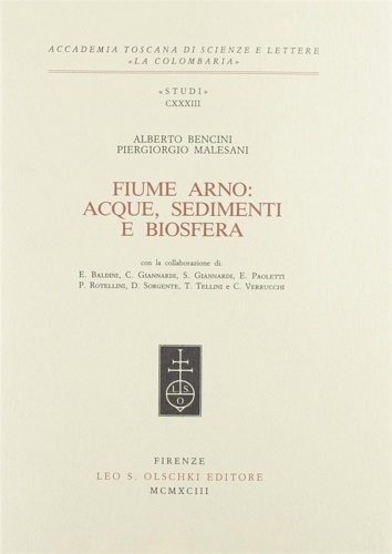 9788822240712-Fiume Arno: acque, sedimenti e biosfera.