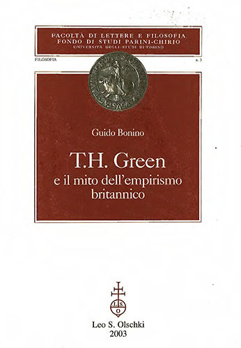 9788822252142-T.H. Green e il mito dell’empirismo britannico.