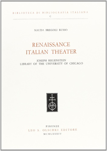 9788822232144-Renaissance Italian theater. Joseph Regenstein Library of the University of Chic