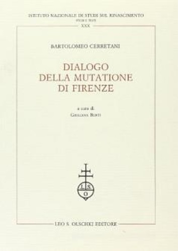 9788822240507-Dialogo della mutatione di Firenze.