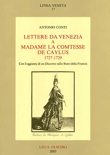 9788822251923-Lettere da Venezia a Madame la Comtesse de Caylus (1727-1729). Con l’aggiunta di