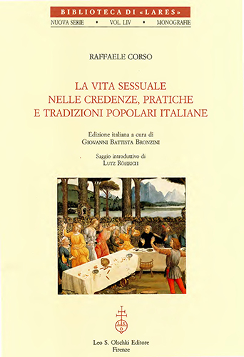 9788822250209-La vita sessuale nelle credenze, pratiche e tradizioni popolari italiane.