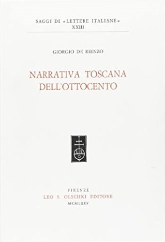 9788822222138-Narrativa toscana dell'Ottocento.