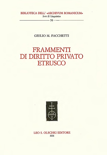 9788822249227-Frammenti di diritto privato etrusco.