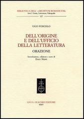 9788822254498-Dell’origine e dell’ufficio della letteratura. Orazione.